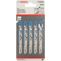 Пилка Bosch по металу T 127 D, 3×100 мм, 5 шт (2608631017)
