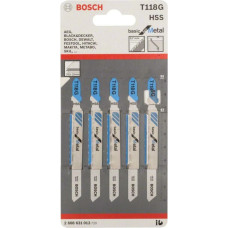 Пилка Bosch по металу T 127 D, 3×100 мм, 5 шт (2608631017)