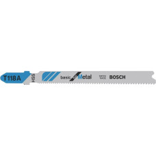 Пилочка для лобзика T118А Basic for Metal, HSS 1шт. /2608631964 (2608631964)