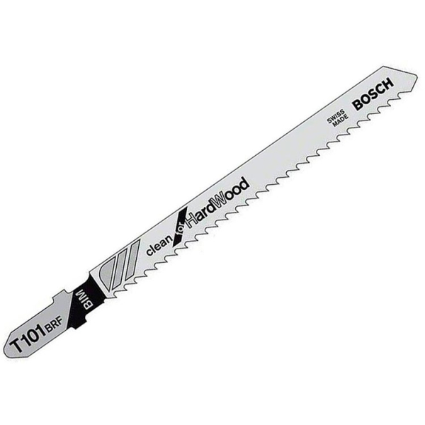 Пилка Bosch по дереву T 101 BRF, 2,5×100 мм, 5 шт (2608634235)