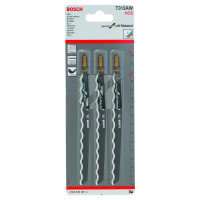 Пилка Bosch по м'яким матеріалам T 313 AW, 152 мм, 3 шт (2608635187)