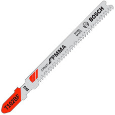 Пилка Bosch по пластику T 102 BF, 1,8×92 мм, 5 шт (2608636781)