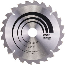 Пиляльний диск Bosch Optiline Wood 216×2×30, 24 ATB/N (2608640431)
