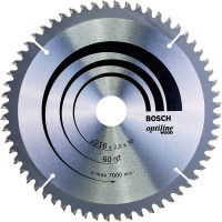 Пиляльний диск Bosch Optiline Wood 216×2×30 мм, 60 ATB/N (2608640433)