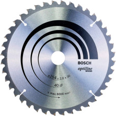 Пиляльний диск Bosch Optiline Wood 254×30 мм 40 зубів (2608640435)