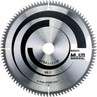 Пиляльний диск Bosch Multi Material 254х3,2/2,5х30 мм 96 HLTCG (2608640451)