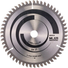Пиляльний диск Bosch Multi Material 190×2,4×20, 54 HTLCG (2608640508)