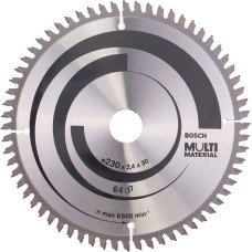 Пиляльний диск Bosch Multi Material 230×2,4×30, 64 HTLCG (2608640513)