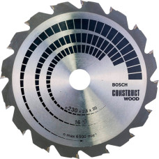 Пиляльний диск Bosch Construct Wood 230×2,8×30 мм, 16 FWF (2608640635)
