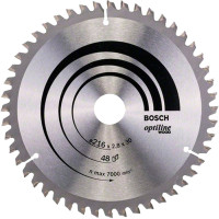 Пиляльний диск Bosch Optiline Wood 216×2,8×30 мм, 48 ATB/N (2608640641)