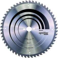 Пиляльний диск Bosch Optiline Wood 350×3,5×30 мм, 54 UW (2608640674)