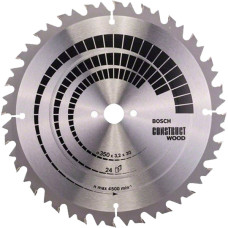 Пиляльний диск Bosch Construct Wood 350×3,2×30 мм, 24 ATB (2608640702)