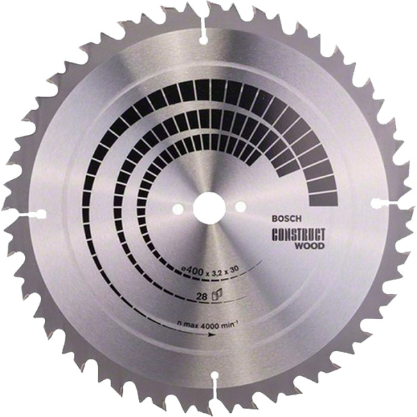 Пиляльний диск Bosch Construct Wood 400×3,2×30 мм, 28 ATB (2608640703)