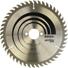 Пиляльний диск по дереву Bosch Optiline Wood 190х2,0/1,3х30 мм 48 АТВ (2608641186)