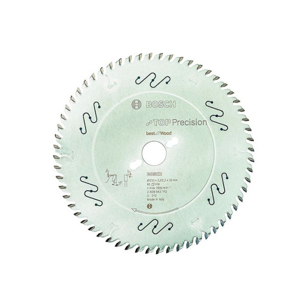 Пильні диски 250x30x60T WOOD PRO (2608642112)