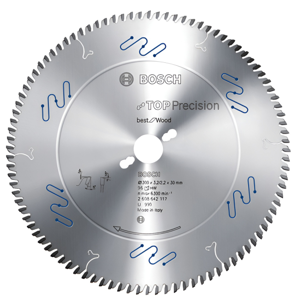 Пиляльний диск Bosch Top Precision Best for Wood 400х30х4 мм, 96Т (2608642123)