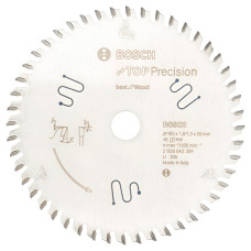 Пиляльний диск Bosch Top Precision Best for Wood 165х20х1.8 мм, 48Т (2608642384)