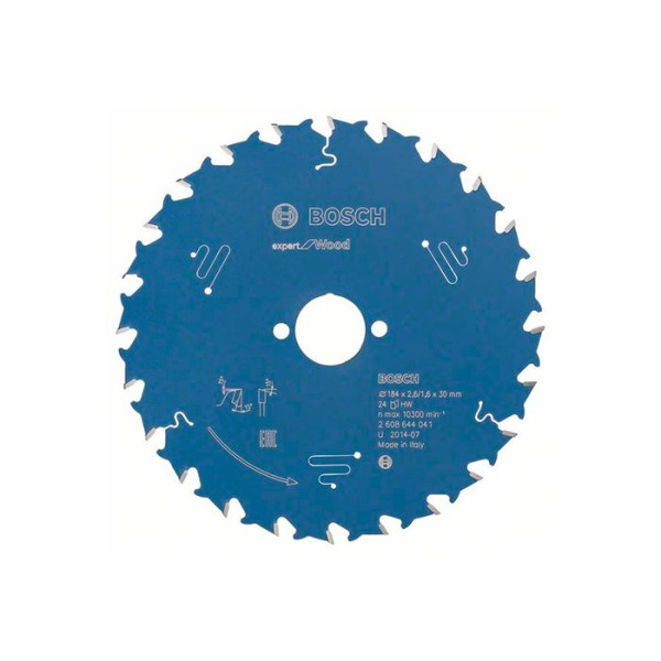 Пильний диск Expert for Wood 184x30x2.6 / 1.6x24T (2608644041)