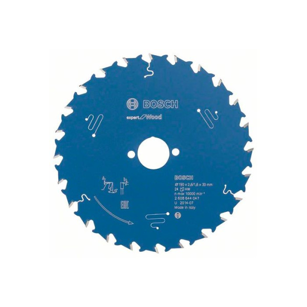 Пильний диск Expert for Wood 190x30x2.6 / 1.6x24T (2608644047)
