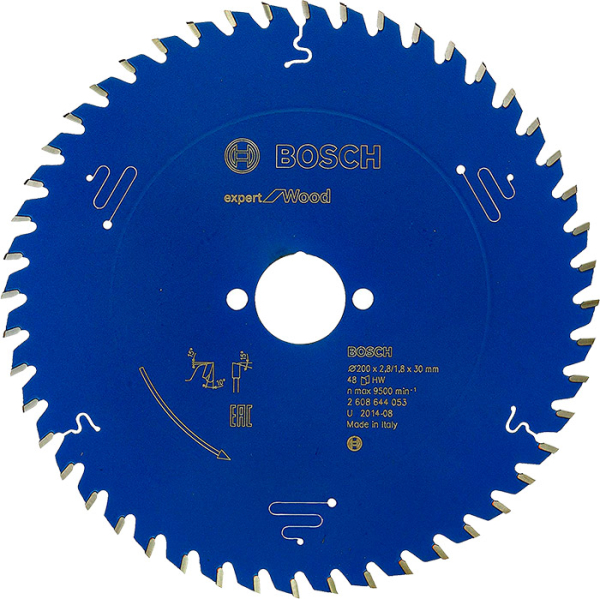 Пиляльний диск Bosch Expert for Wood 200×2,8×30, 48 ATB (2608644053)