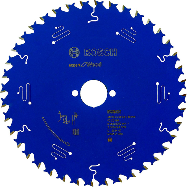 Пиляльний диск Bosch Expert for Wood 210×2,8×30, 40 ATB (2608644059)