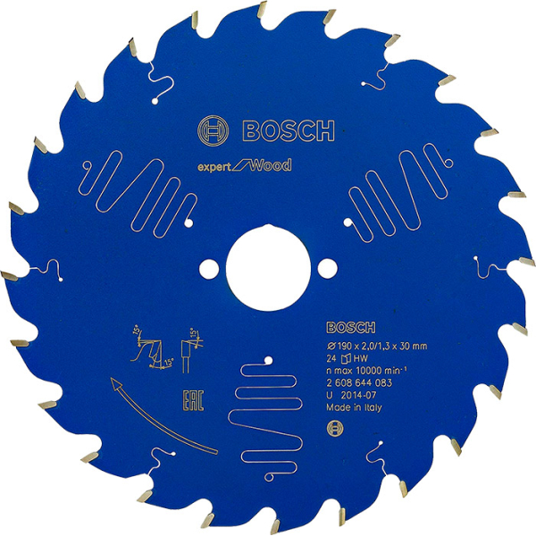 Пиляльний диск Bosch Expert for Wood 190×1.3×30, 24 ATB (2608644083)