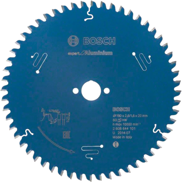 Пиляльний диск Bosch Expert for Laminated Panel 190×2,6×30, 60 ATB (2608644130)