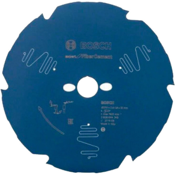 Пиляльний диск Bosch Expert for Fiber Cement 250x2,4/1,8x30 мм-6 TCG (2608644349)
