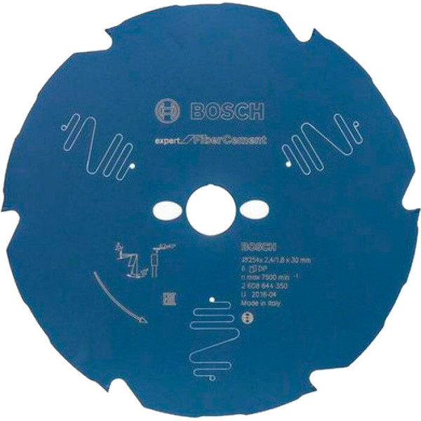 Пиляльний диск Bosch Expert for Fiber Cement 254x2,4/1,8x30 мм-6 T (2608644350)