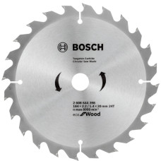 Пиляльний диск Bosch Eco for Wood 184x2.2/1.4x20 мм, 24Т (2608644398)
