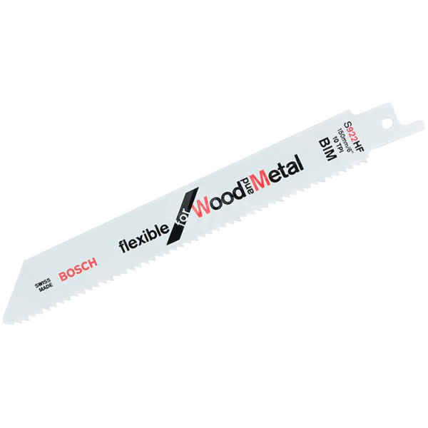 Пиляльне полотно Bosch S 922 HF, 10 TPI, 5 шт (2608656016)