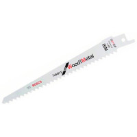 Пиляльне полотно Bosch S 611 DF, 6 TPI, 5 шт (2608656258)