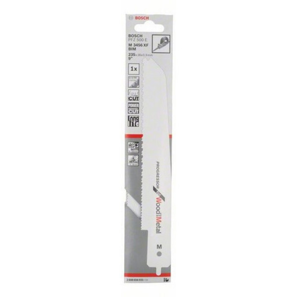 Пиляльне полотно Bosch М 3456 XF для PFZ 500Е, 235 мм (2608656931)