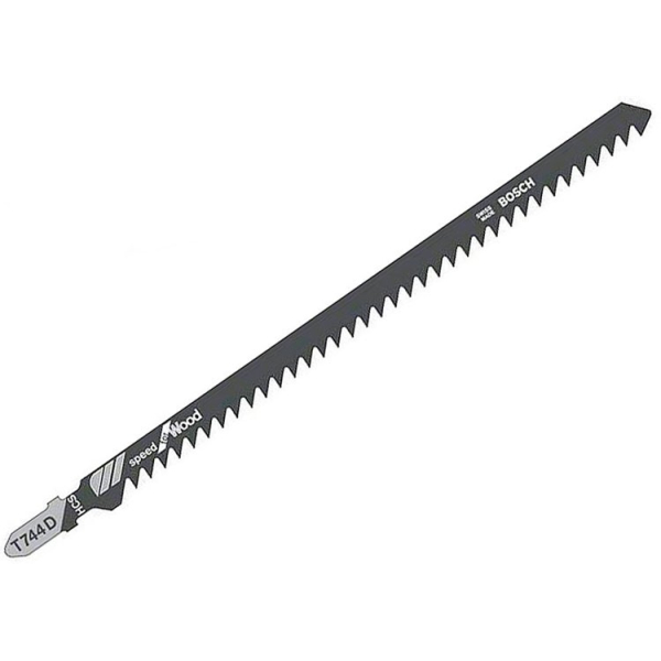 Пилка для лобзика Bosch по дереву T 744 D, 4×180 мм, 3 шт (2608663314)