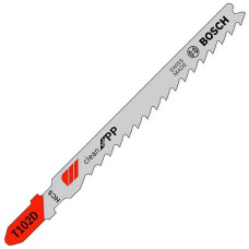 Пилка Bosch по пластику T 102 D, 4×100 мм, 3 шт (2608667443)