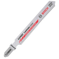 Пиляльне полотно Bosch Expert Laminate Clean T128BHM по ламінату, 1.8x92 мм, 3 шт (2608900542)
