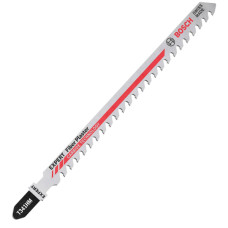 Пиляльне полотно Bosch Expert Fiber Plaster T341HM по гіпсокартону, 4.3x132 мм, 3 шт (2608900564)