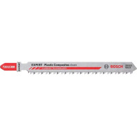 Пиляльне полотно Bosch Expert Plastic Composites Clean T301CHM по твердим композитам і ДПК (2608900566)
