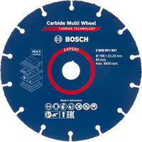 Круг відрізний Bosch Expert Carbide Multi Wheel 180x22.23 мм (2608901681)