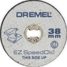 DREMEL® EZ SpeedClic: Н-Р НАС-ОК для різання ПО МО + ВЛАСНИК SC406 (38мм), 2 шт (2615S406JC)