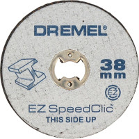 DREMEL® EZ SpeedClic: Н-Р З 5 МЕТАЛ. ОТРЕЗН.КРУГ. SC456 (38 ММ), 5 шт (2615S456JC)