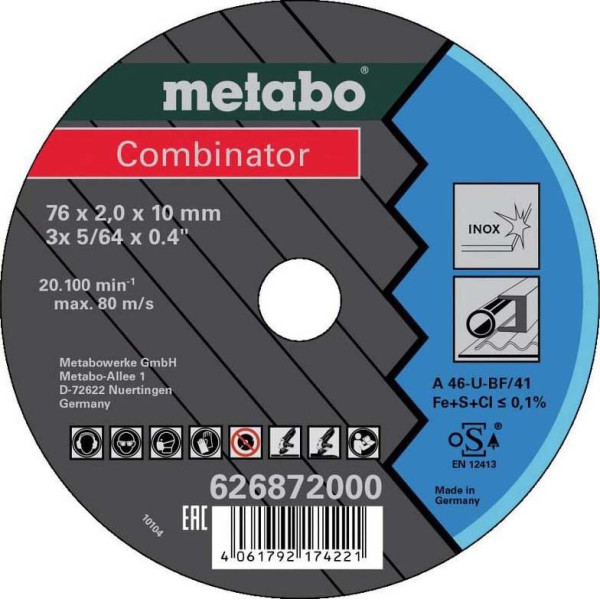 Диск відр.Combinator 76x2,0x10 (3шт) (626872000)