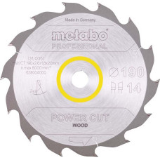 Пиляльний диск HW/CT 190x2,6х20, 14 WZ (628004000)