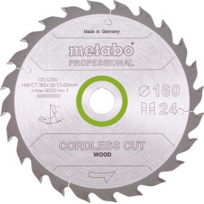 Пиляльний диск HW/CT160x1,1х20/16 24WZ (628030000)