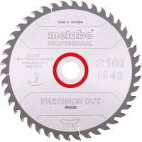 Пилкове полотно «precision cut wood - professional», 160x20, Z42 WZ 15° (628072000)