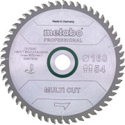 Пиляльний диск HW/CT 160x20, 54зубiв (628073000)