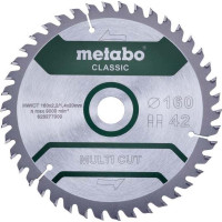 Пила дискова MultiCutClassic 160x20 42 FZ/TZ 10° (628277000)