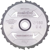 Пилкове полотно «fibercement cut - professional», 160x20 Z4 DFZ 5° (628287000)
