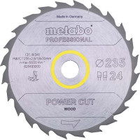 Пилкове полотно «power cut wood — professional», 235x30, Z24 WZ 20° (628493000)