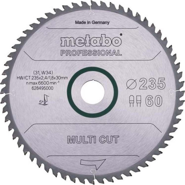 Пилкове полотно «multi cut — professional», 235x30, Z60 FZ/TZ 5° (628495000)